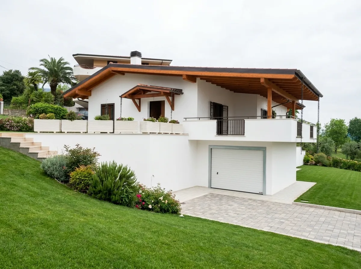 Realizzazione Technowood — Villa collinare